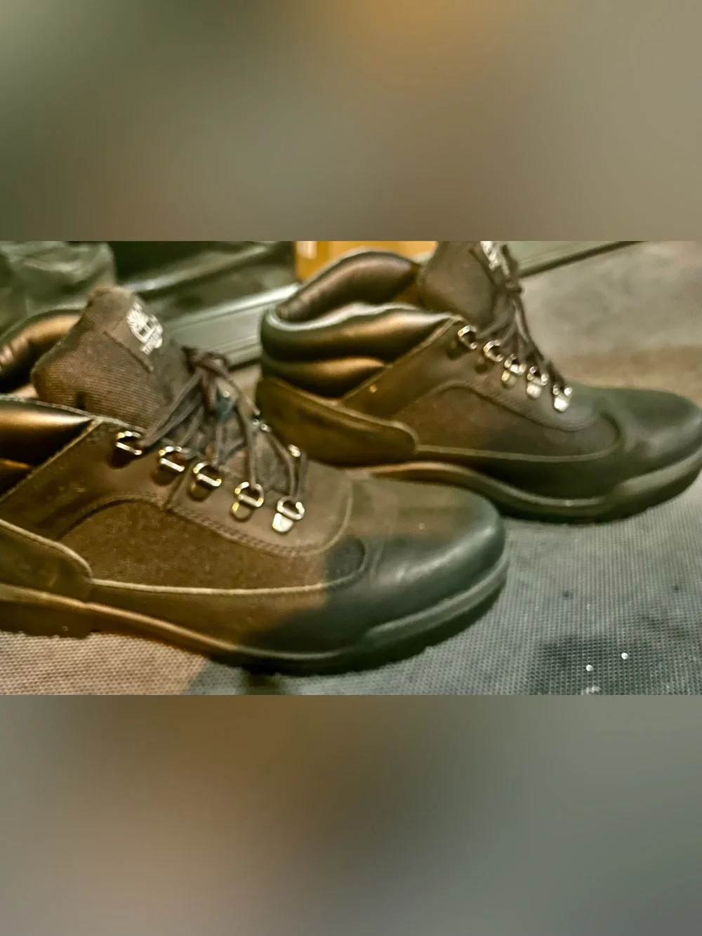 Timberland black boots